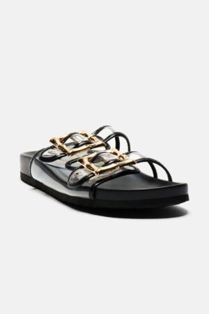 Sandalias Casuales Unisex con Detalle de Hebilla