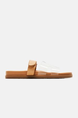 Sandalias Casual Transparentes Modelo Ayana