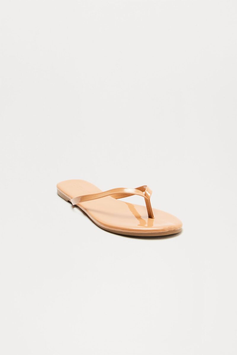 Sandalia Plana Brillo de Verano en Rosa Intenso - Image 18