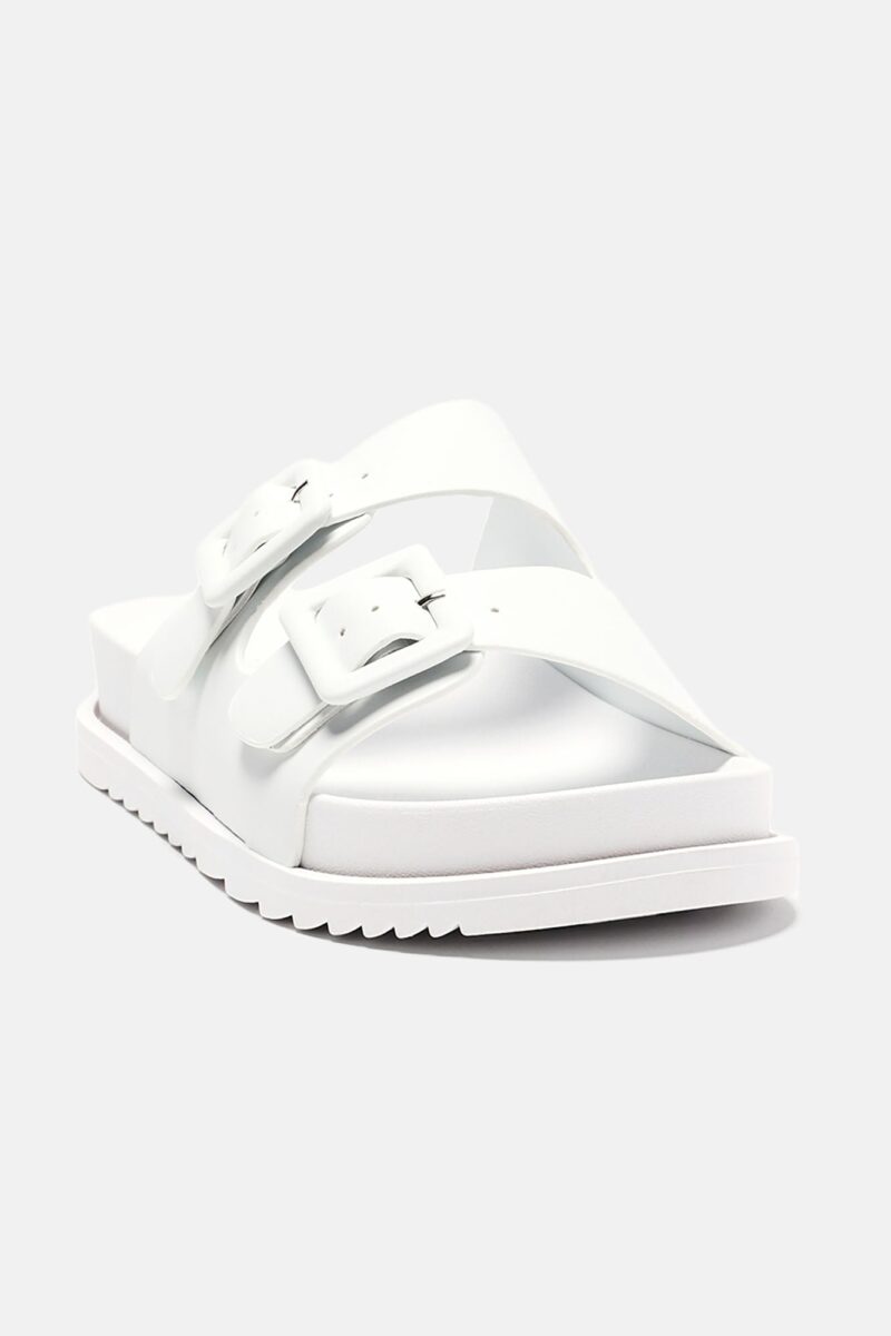 Sandalias Casual de Hebilla en Tono Nude - Image 11