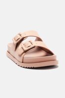 Sandalias Casual de Hebilla en Tono Nude