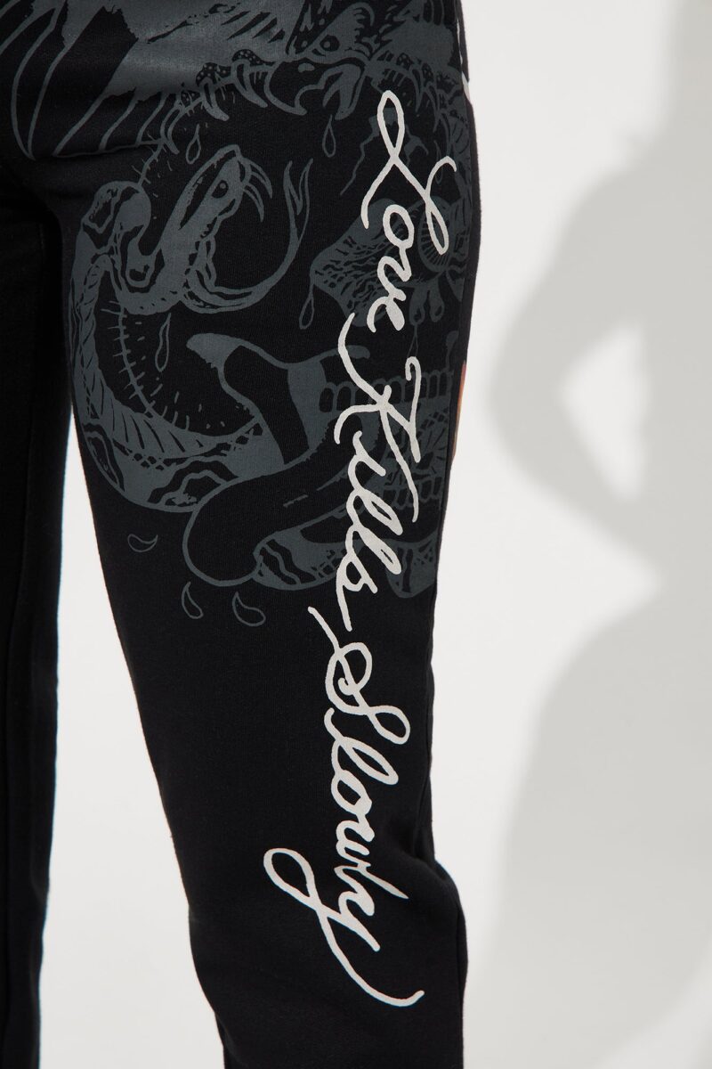 Pantalones Anchos con Diseño de Tigres y Cordón Ajustable - Image 2