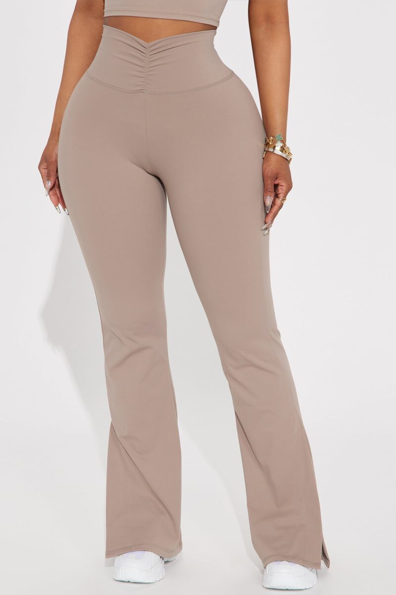 Pantalón Activo de Yoga de Cintura Alta - Flare - Image 15