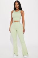 Pantalón Activo de Yoga de Cintura Alta - Flare