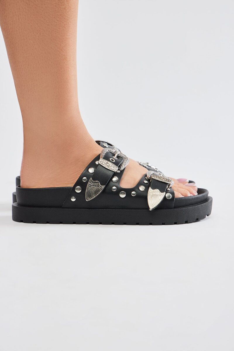 Sandalias Deslizables con Hebilla Estilo Nuevo - Image 3