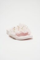 Sandalias Casual con Detalles de Perlas y Tira de Piel