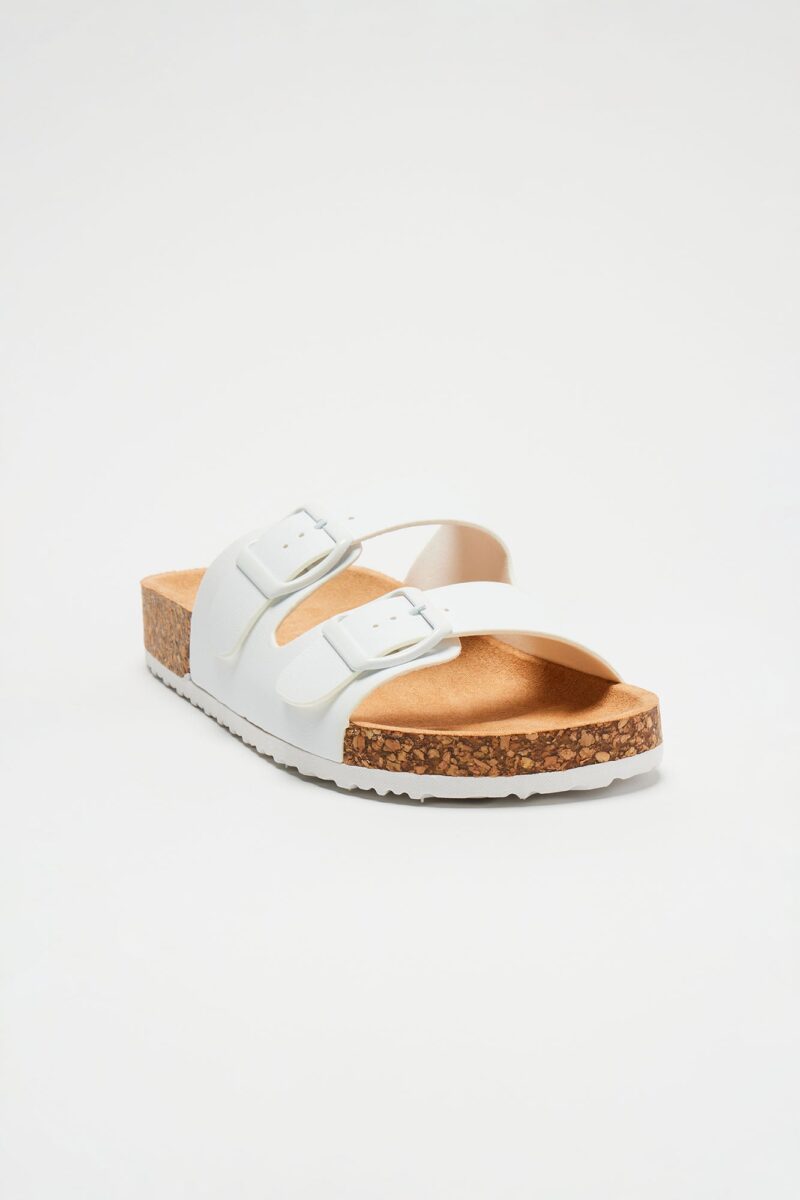 Sandalias Planas con Hebilla en Rosa - Image 11