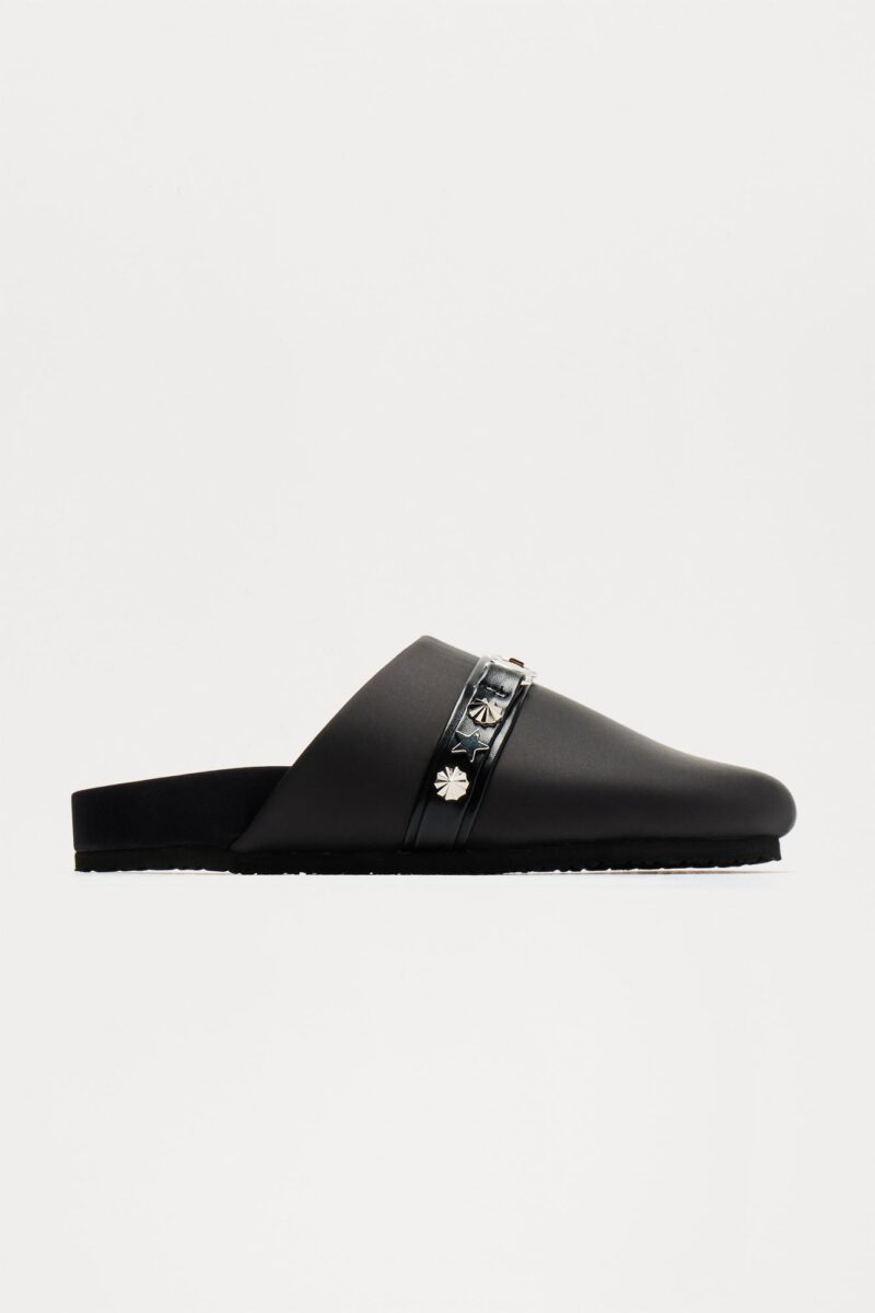 Sandalias Planas de Estilo Casual en Negro