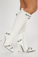 Botas Altas de Denim para Fin de Semana