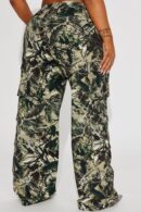Pantalón de Utilidad Estilo Camuflado para Exteriores