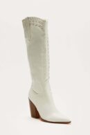 Botas Vaqueras Altas hasta la Rodilla en Marrón