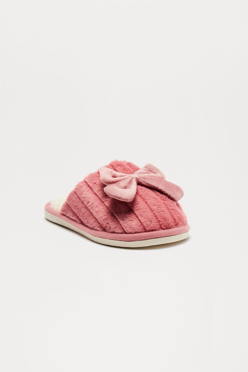 Pantuflas Cómodas con Moño 3D y Suela Plana - Image 2