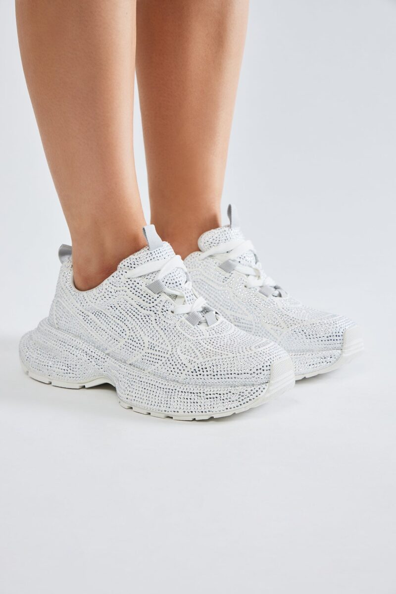 Zapatillas Deportivas con Detalles de Estrás - Image 2
