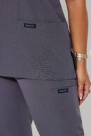 Conjunto Uniforme Médico 2 Piezas en Algodón y Poliéster - Negro