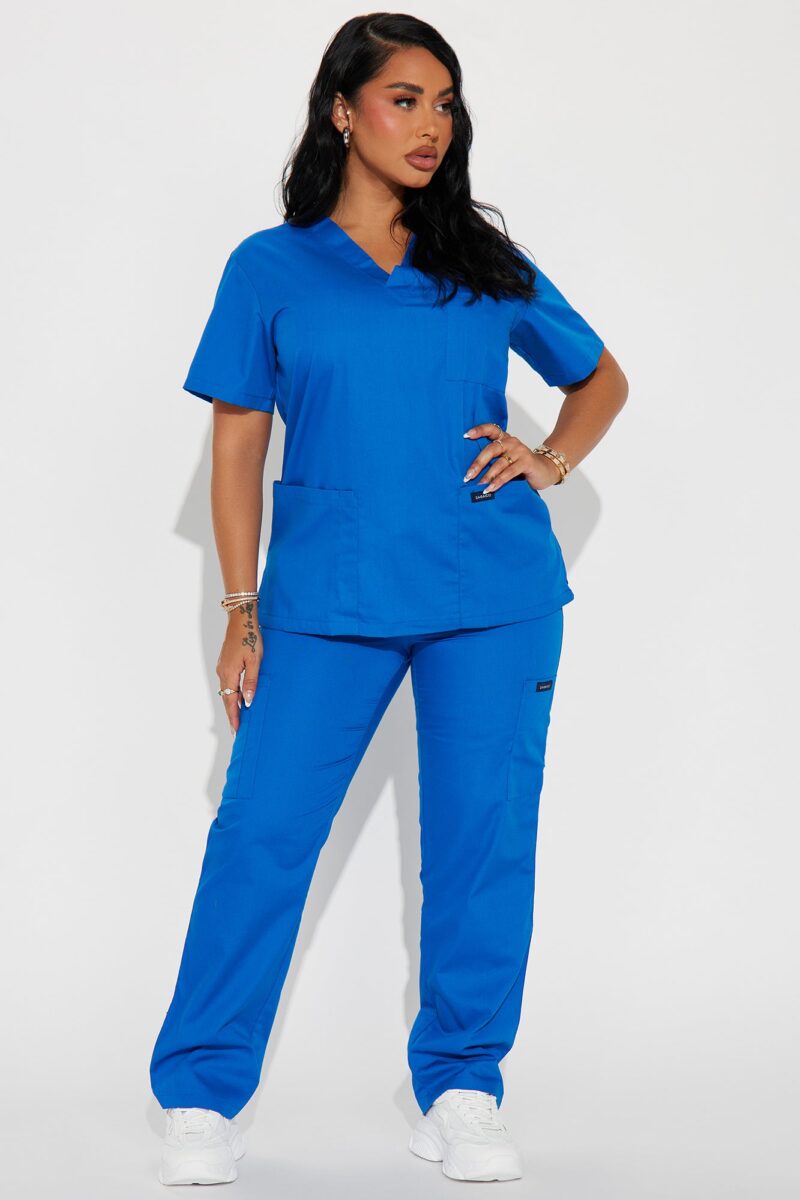 Conjunto Uniforme Médico 2 Piezas en Algodón y Poliéster - Negro - Image 13