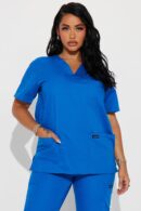 Conjunto Uniforme Médico 2 Piezas en Algodón y Poliéster - Negro