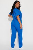 Conjunto Uniforme Médico 2 Piezas en Algodón y Poliéster - Negro