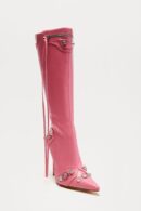 Botas Altas de Denim para Fin de Semana