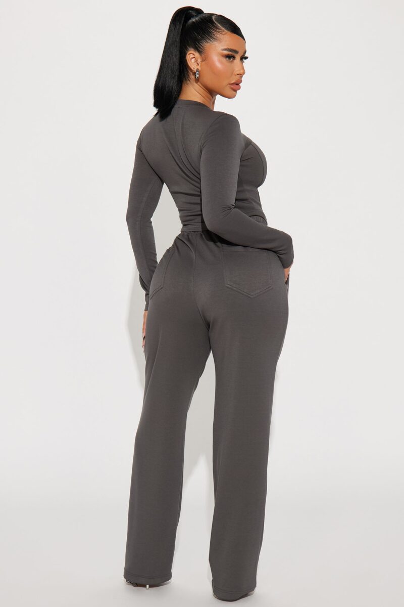 Conjunto de Pantalón Casual de Fin de Semana - Carbón - Image 3