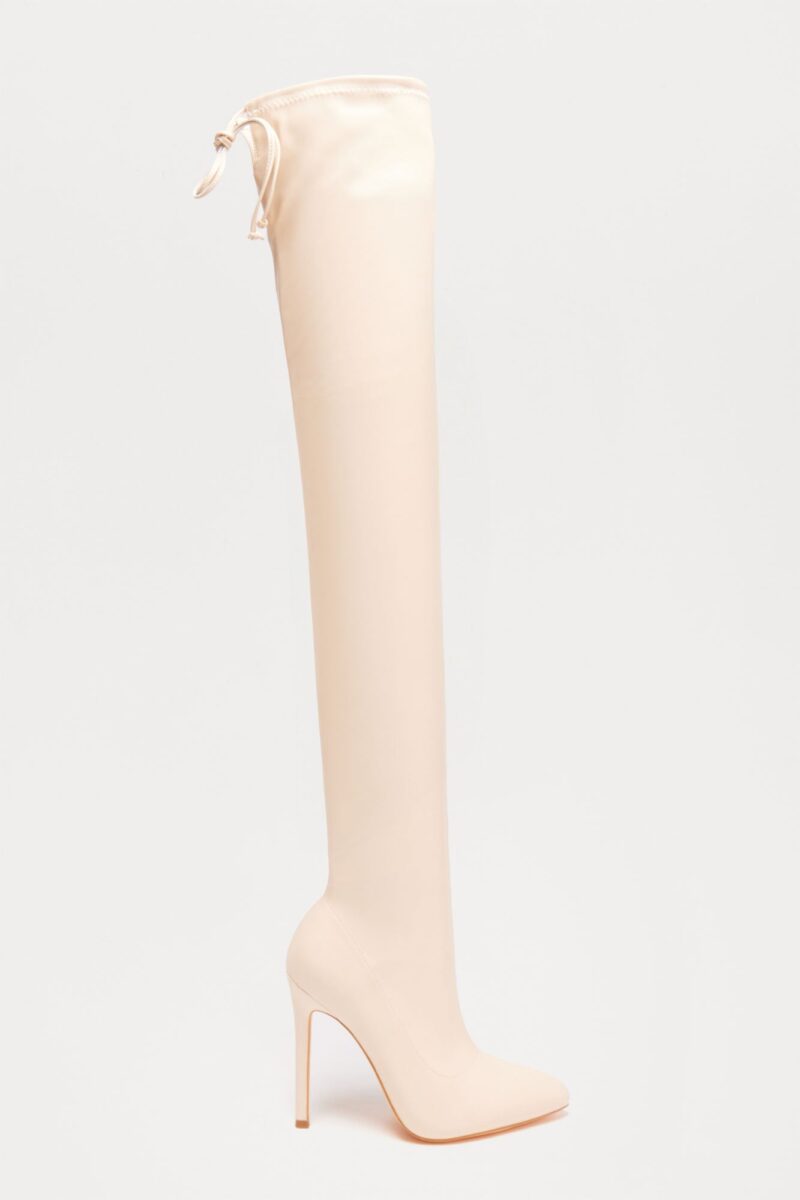 Botas Altas por Encima de la Rodilla con Detalle de Lazo - Image 5