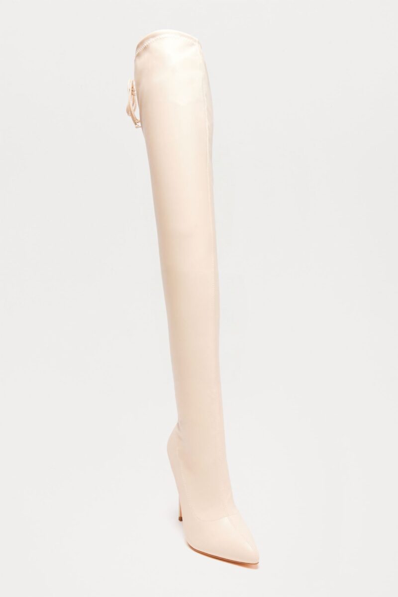 Botas Altas por Encima de la Rodilla con Detalle de Lazo - Image 8
