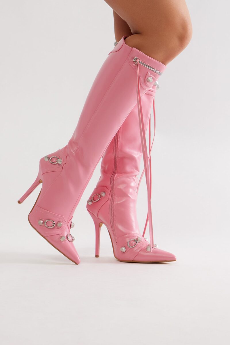 Botas Altas de Denim para Fin de Semana - Image 9