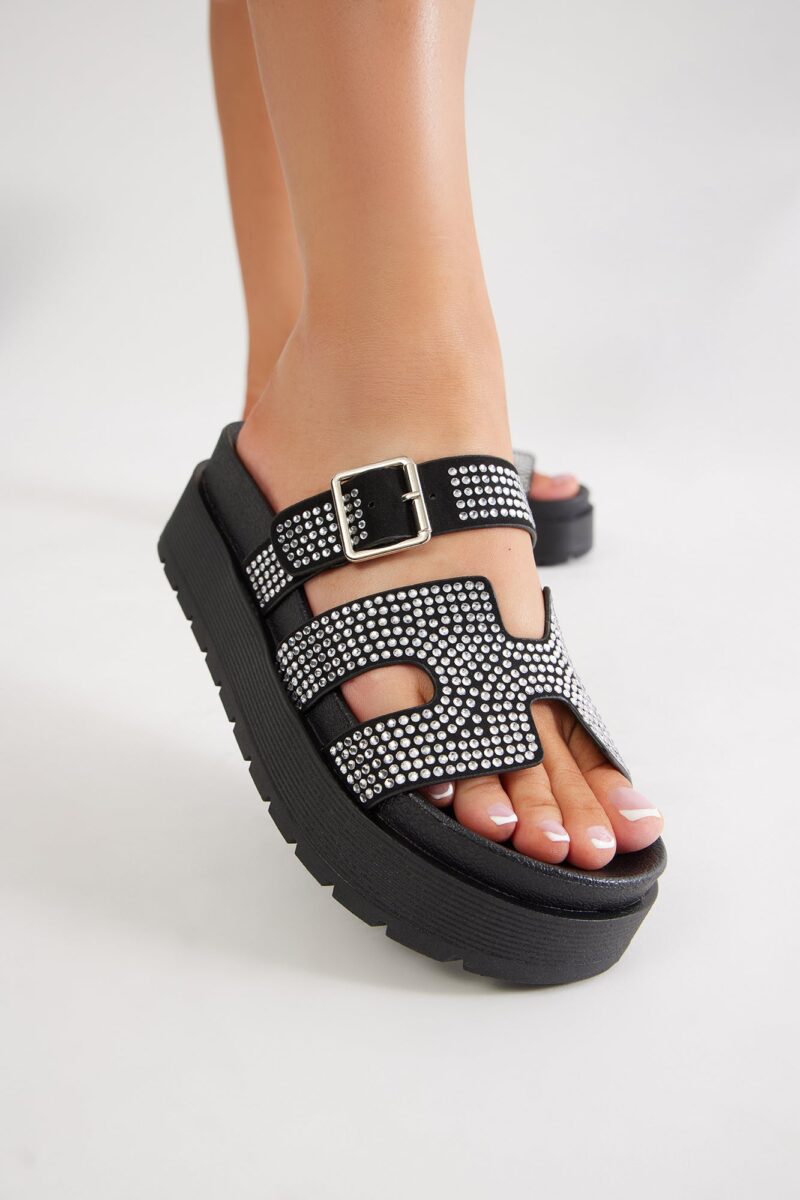 Zapatillas Casual con Adornos de Estrás - Image 2