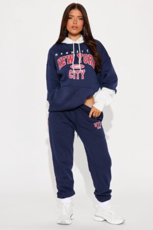 Conjunto Deportivo para Bebé en Polar Suave - Azul Marino