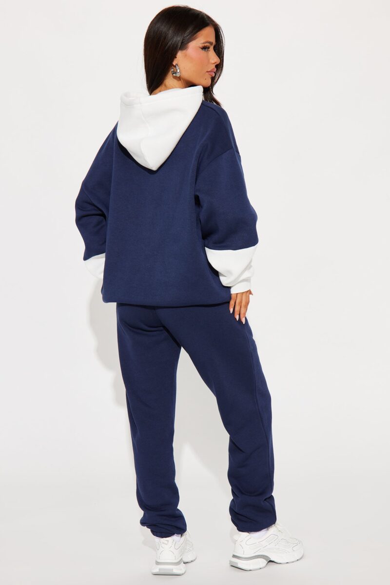 Conjunto Deportivo para Bebé en Polar Suave - Azul Marino - Image 5