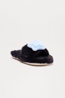 Pantuflas Abiertas con Aplicación de Luna 3D