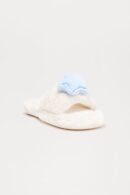 Pantuflas Abiertas con Aplicación de Luna 3D