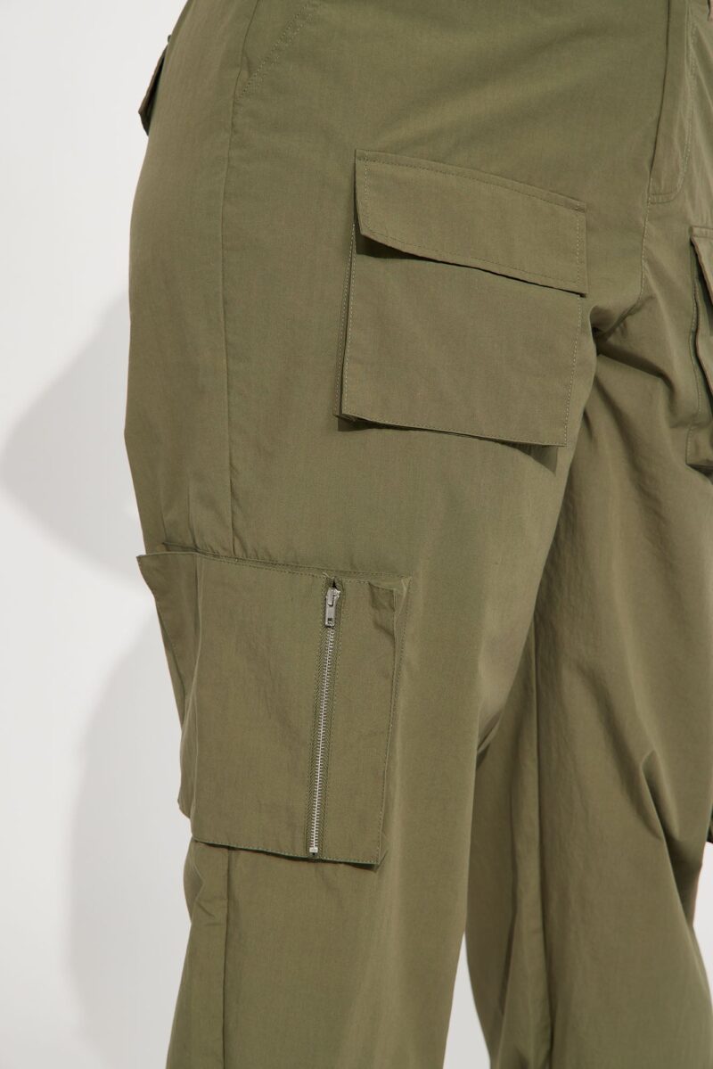 Pantalón Jogger Estilo Cargo con Cintura Alta - Image 18
