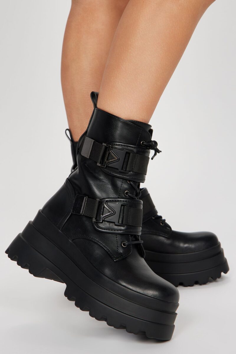 Botas de Combate con Plataforma Atrevidas - Image 3