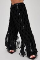 Botas Altas de Crochet para Verano en Crema