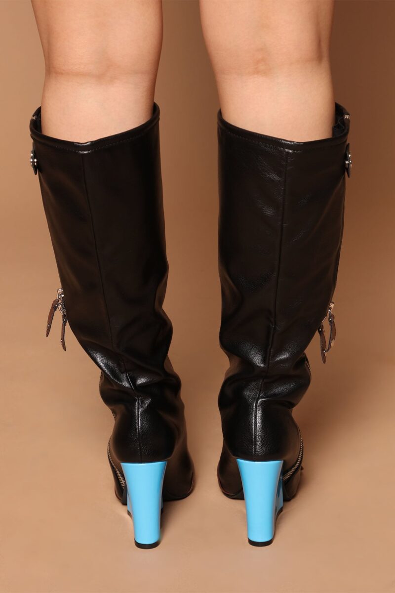 Botas Altas hasta la Rodilla en Negro - Image 4
