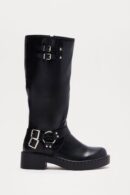 Botas Altas hasta la Rodilla con Hebillas