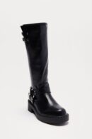 Botas Altas hasta la Rodilla con Hebillas
