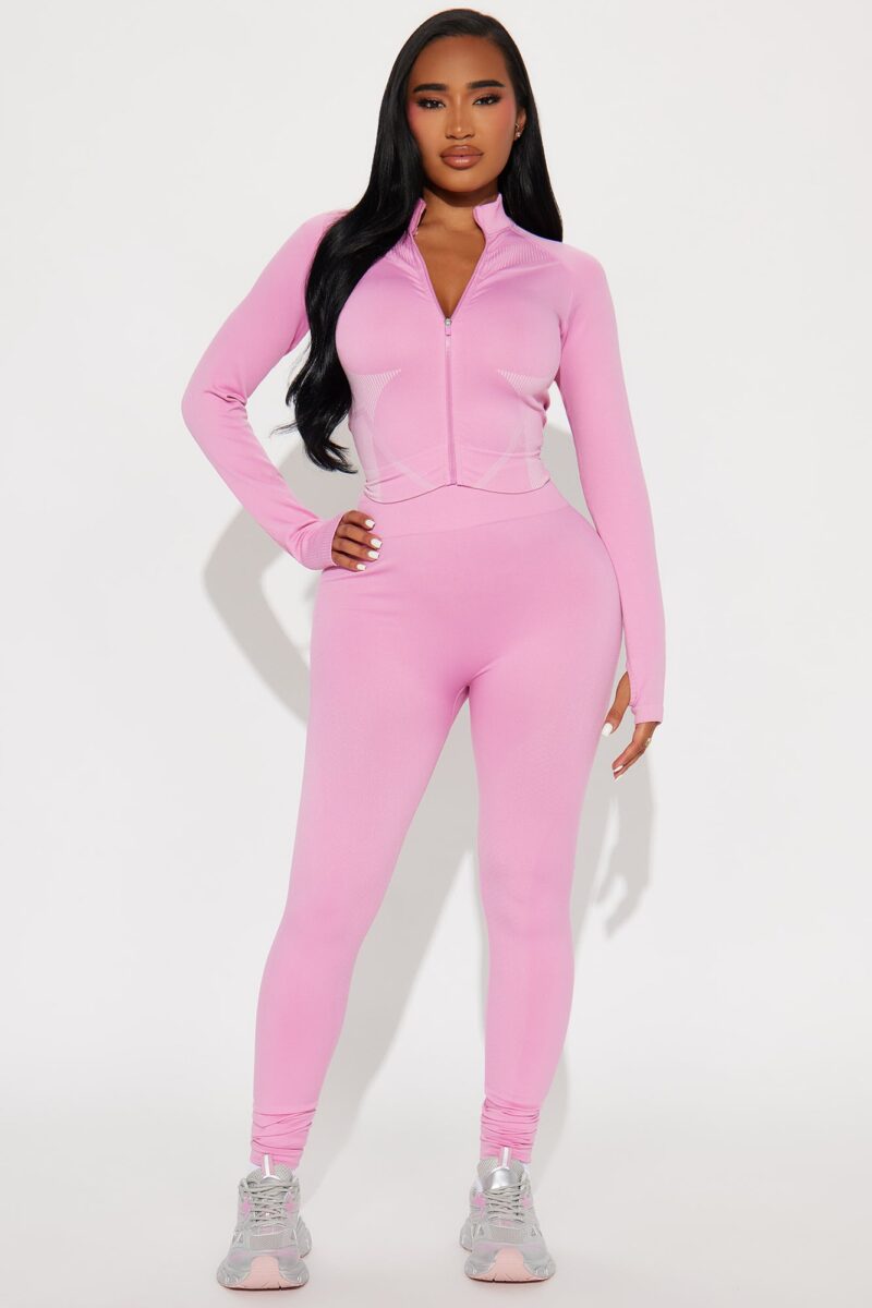 Conjunto Deportivo Moldeador Faye en Rosa - Image 10