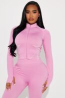 Conjunto Deportivo Moldeador Faye en Rosa