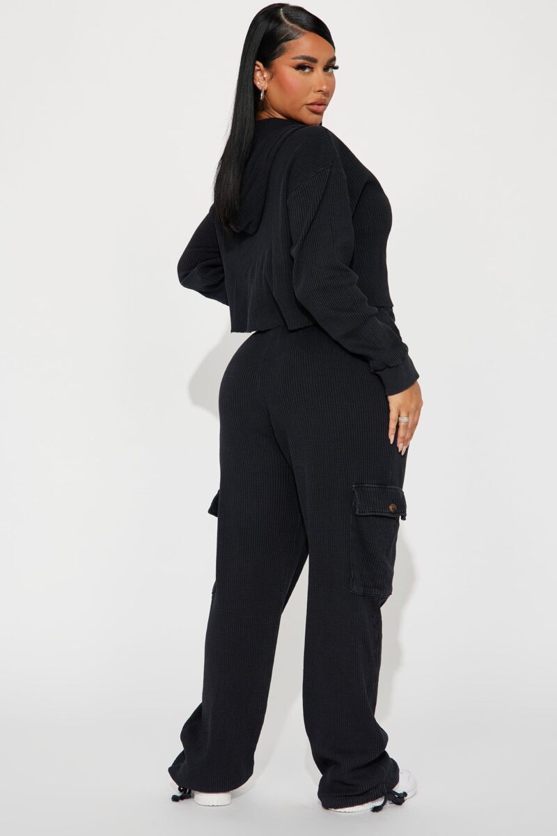 Conjunto de Pantalón Térmico y Hoodie con Cierre Frontal - Image 3