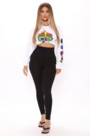 Leggings Negros con Efecto 'Tummy Tuck' y Cintura Alta