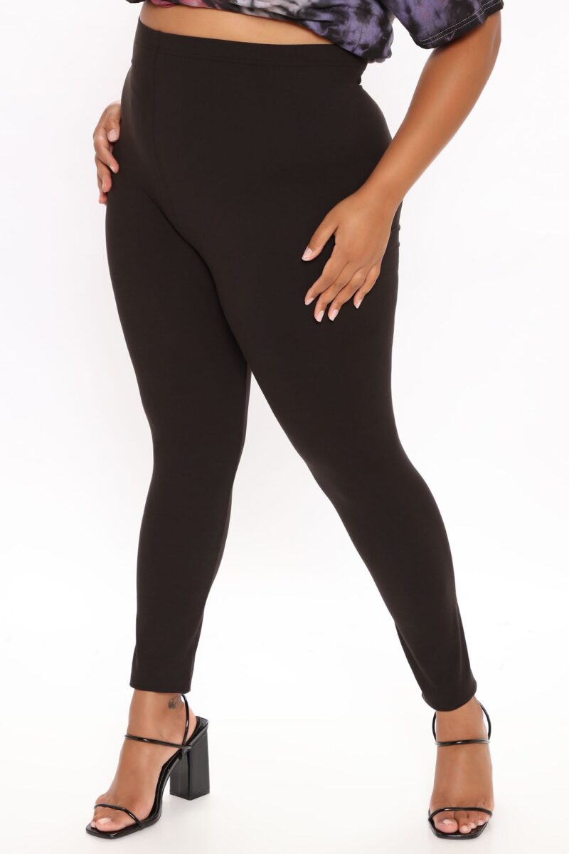 Leggins de Uso Diario Cintura Alta Gris Jaspeado - Image 6