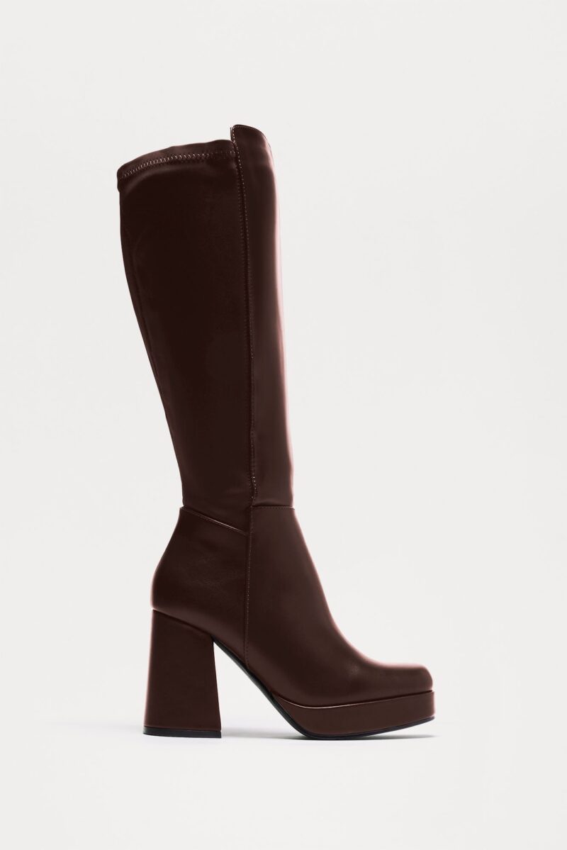 Botas Altas hasta la Rodilla con Tacón Block - Image 5