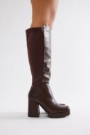 Botas Altas hasta la Rodilla con Tacón Block