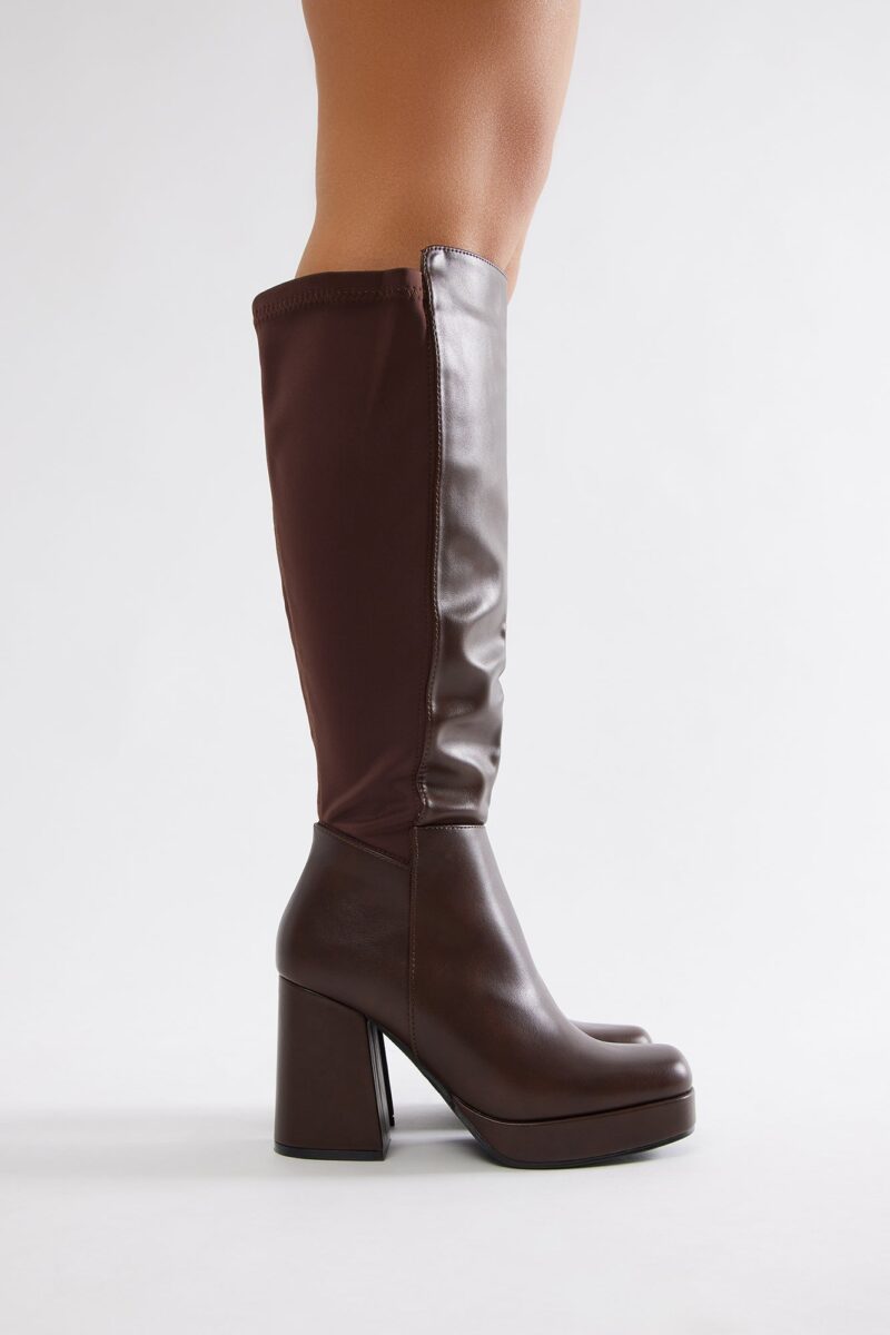 Botas Altas hasta la Rodilla con Tacón Block - Image 8
