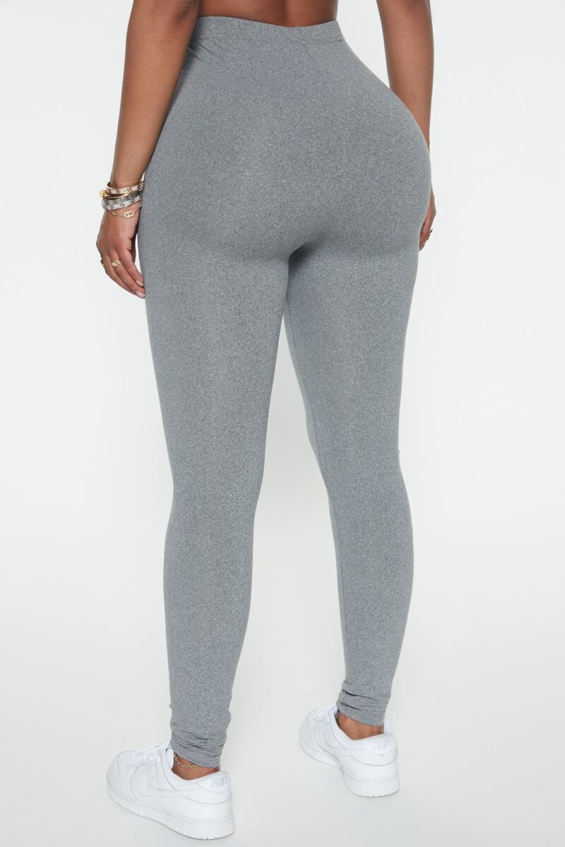 Leggins de Uso Diario Cintura Alta Gris Jaspeado - Image 26