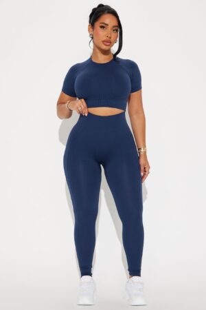 Conjunto Deportivo Activo 'En Forma' - Alta Cintura y Top Corto