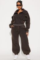 Conjunto Jogger Pantalón y Buzo en Azul Lavado Vanessa