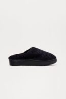 Pantuflas con Plataforma y Punta Cerrada