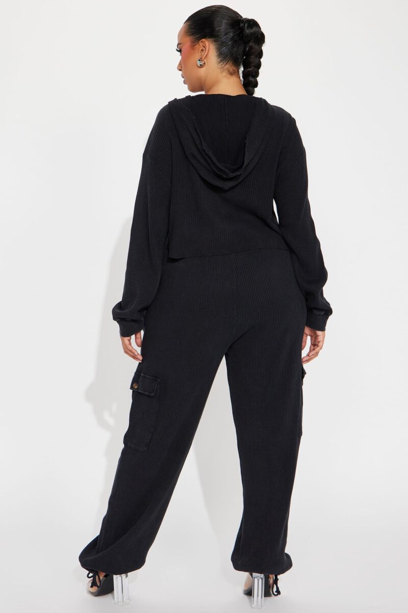 Conjunto de Pantalón Térmico y Hoodie con Cierre Frontal - Image 6